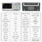 FNIRSI-1014D Desktop Oscilloskop 100MHZ*2 1GS/s 2 i 1 Dubbelkanals Digitalt Oscilloskop 10MHZ Signalgenerator