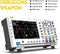 FNIRSI-1014D Desktop Oscilloskop 100MHZ*2 1GS/s 2 i 1 Dubbelkanals Digitalt Oscilloskop 10MHZ Signalgenerator