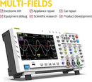 FNIRSI-1014D Desktop Oscilloskop 100MHZ*2 1GS/s 2 i 1 Dubbelkanals Digitalt Oscilloskop 10MHZ Signalgenerator