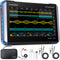 FNIRSI DPOS350P 4-i-1 Tablet Oscilloskop 350MHz, Spektrumanalysator 200KHz - 350MHz, Frekvensresponsanalysator DDS-generator, 2CH