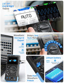 FNIRSI DST-210 Handhållen Oscilloskop 10MHz Bandbredd, 19999 Counts, Digitalt Oscilloskop Multimeter DDS Generator 3I1, 48MS/s Samplingsfrekvens