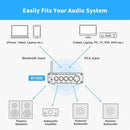 Fosi Audio BT30D Bluetooth 5.0 Stereo Audio Receiver Förstärkare 2.1 Channel Mini Hi-Fi Class D Integrated Amp 2X50 Watt