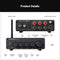 Fosi Audio Hi-Fi Bluetooth 5.0 Stereo Audio Receiver Förstärkare 2.1 Channel Mini Class D Integrated Amp 2X165 WATT