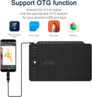 GAOMON Grafisk Ritplatta 12" med 8 Genvägs-knappar & 13 Multimedia-knappar