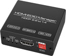 HDMI EDID Emulator - HDMI 2.0b 4K60Hz 18Gbps HDCP2.2 CEC HDR YUV 4:4:4
