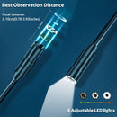 NÖRDIC Industriell endoskopkamera 4,3" skärm med 8 LED-lampor, kabel 5m 8mm, IP67 Vattentät kamera