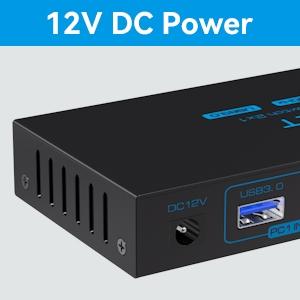 NÖRDIC KVM-switch 2 till 1 DisplayPort till DisplayPort, 8K60Hz/4K120Hz, 4x USB-A