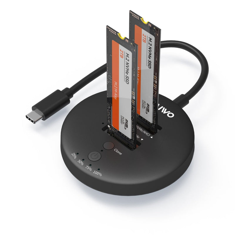 Maiwo USB3.2 NVMe M.2 SSD klon dockningsstation