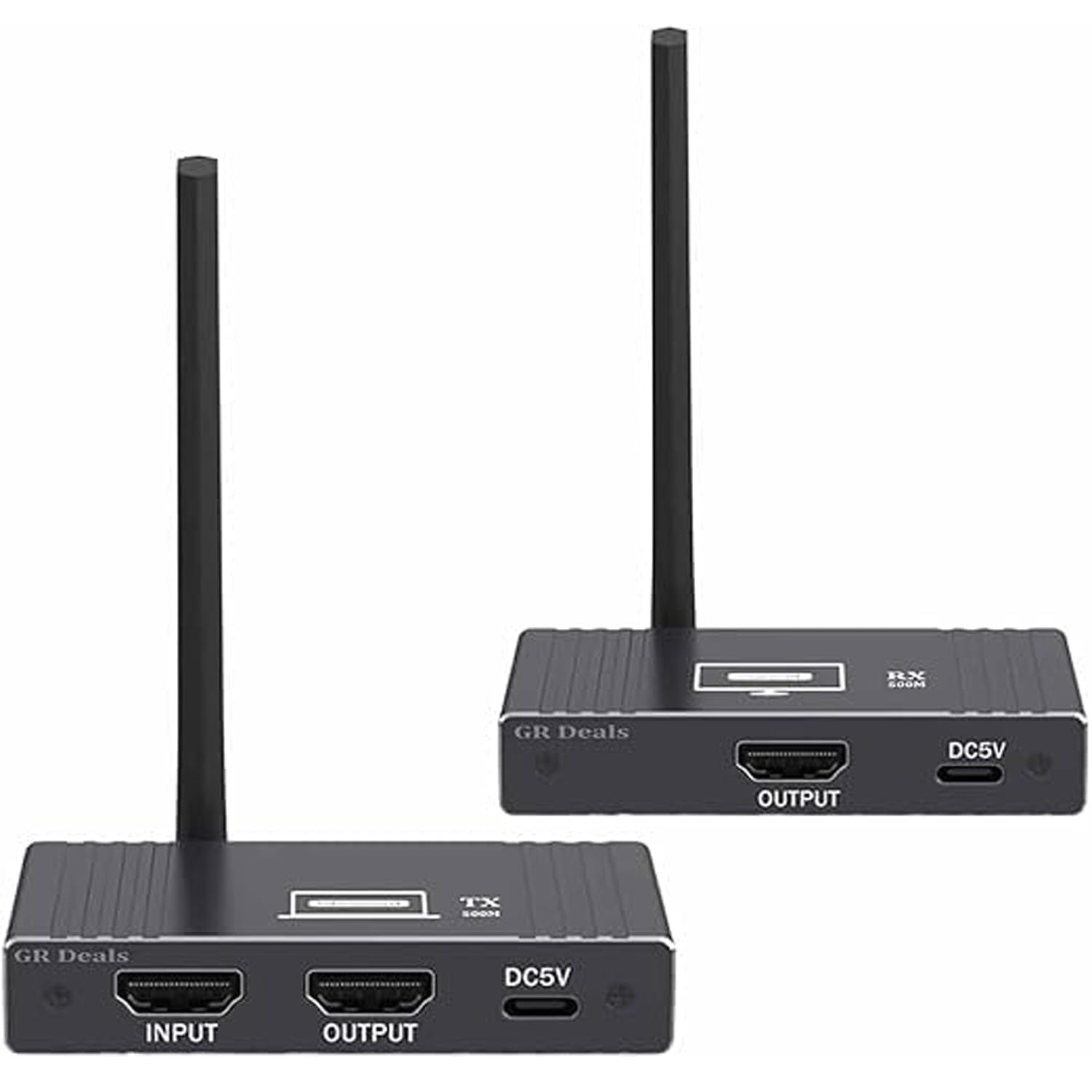 NÖRDIC 1080P Full HD HDMI Trådlös 180m Förlängare TX till RX Loop Out WiFi 5.8G