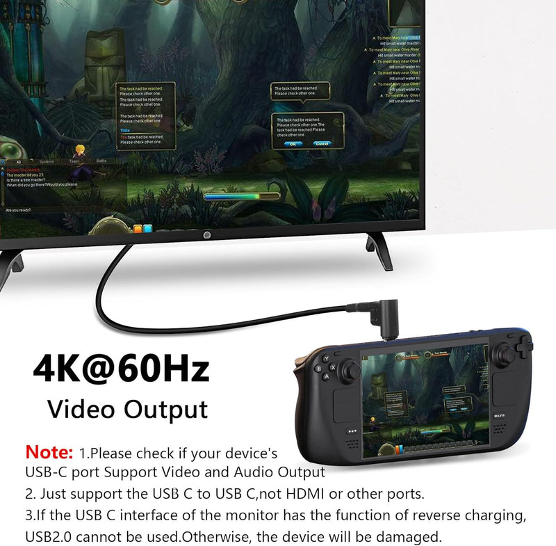 NÖRDIC USB-C 3.0 Hane till Hona Adapter för Data och Laddning 10Gbps