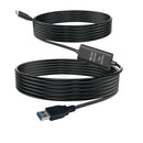 NÖRDIC 10m USB-C 3.2 GEN1 till USB-A 5Gbps Aktiv förlängningskabel