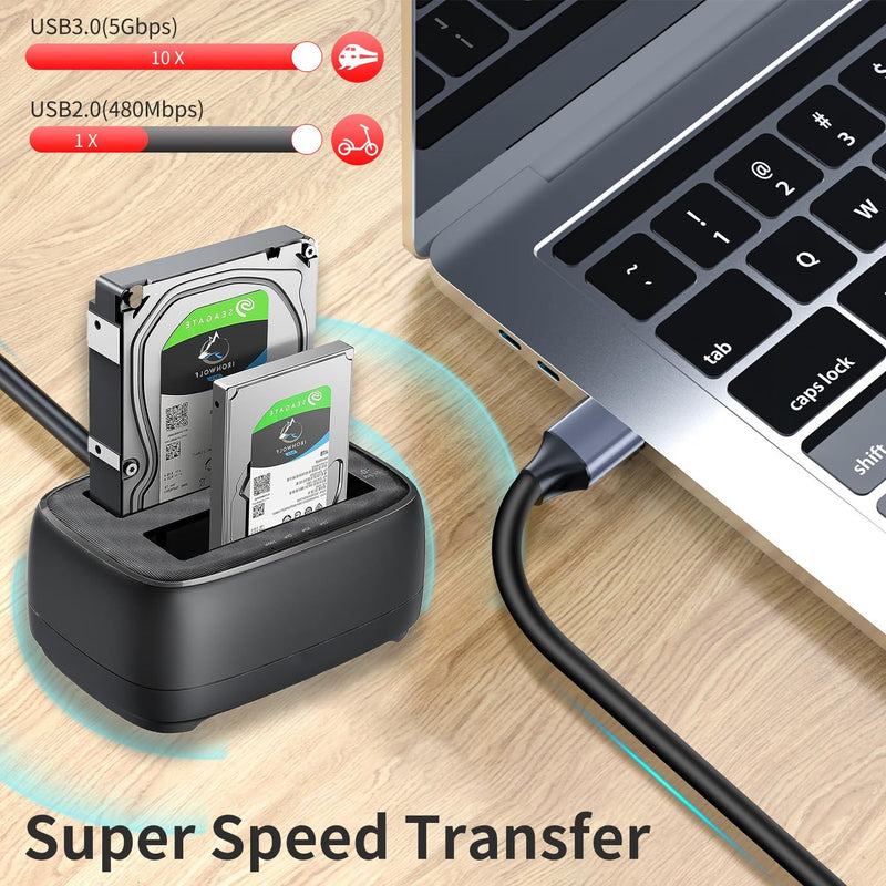 NÖRDIC 15m Aktiv USB 3.0 A till C Kabel, 5Gbps Super Speed USB-kabel Kompatibel med VR, Kamera, Dockningsstation och mer