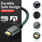 NÖRDIC 15m Aktiv USB 3.0 A till C Kabel, 5Gbps Super Speed USB-kabel Kompatibel med VR, Kamera, Dockningsstation och mer