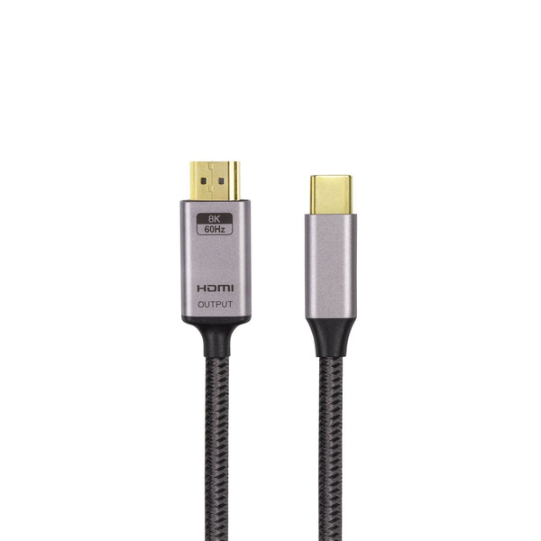 NÖRDIC 1m USBC to DP 1.4 kabel 8K30Hz 4K120Hz 32,4Gbps