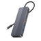 NÖRDIC 1 to 12 USB-C Docking station Dual Display 1xHDMI 4K60Hz 1xDP 4K60Hz
