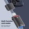 NÖRDIC 2 i 1 USB-C TF-kortläsare och OTG USB-A 3.1 adapter