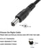 NÖRDIC 2m USB-A cable to DC 5.5x2.1mm 2A