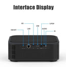 NÖRDIC 4K Projektor 500ANSI Resolution Dual band Bluetooth 5.1
