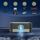 NÖRDIC 4K Projektor 500ANSI Resolution Dual band Bluetooth 5.1