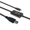 NÖRDIC 5m USB-C 3.2 GEN1 till USB-A 5Gbps Aktiv förlängningskabel