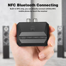 NÖRDIC Bluetooth Mottagare 5.3 RCA 3.5mm AUX med NFC MicroSD Kort USB Minne