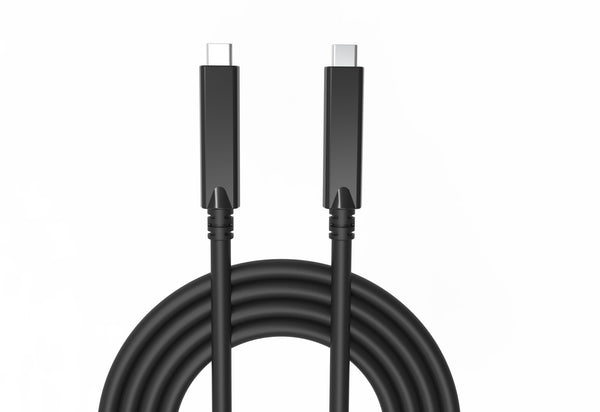 NÖRDIC aktiv AOC Fiber USB-C kabel 10m 10Gbps 4K + PD 60W, DP 4-Lane 2-Lane