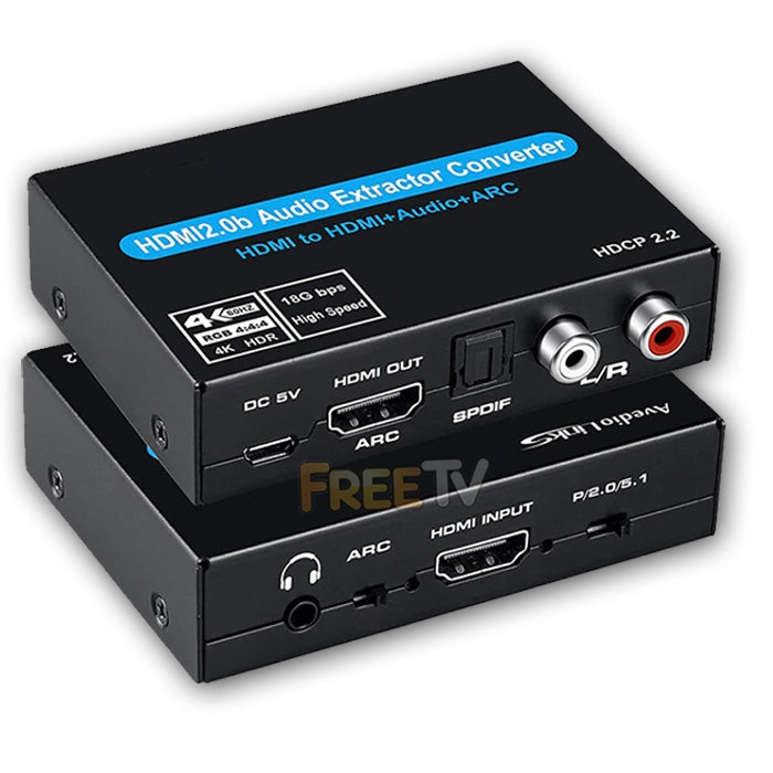 NÖRDIC HDMI ARC Extractor SPDIF/RCA/3,5mm