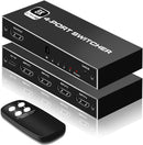 NÖRDIC HDMI 2.1 Switch 4 till 1 8K60Hz 4K144Hz 48Gbps