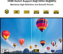 NÖRDIC HDMI 2.1 Switch 4 till 1 8K60Hz 4K144Hz 48Gbps