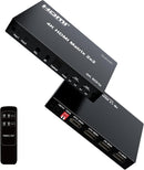 NÖRDIC HDMI 4K 60Hz Matrix-switch 2x2 3D Video Toslink Stereo EDID