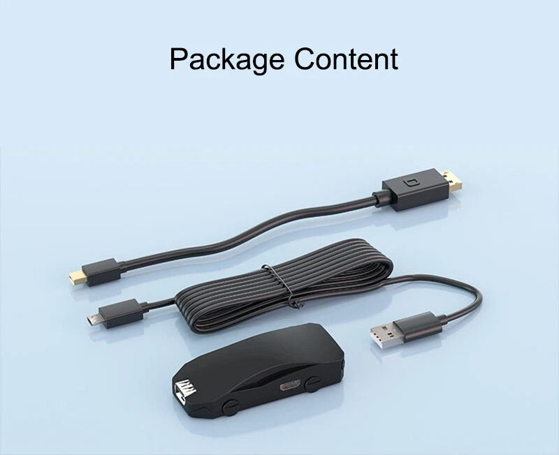 NÖRDIC HDMI till DP omvandlare 8K30Hz
