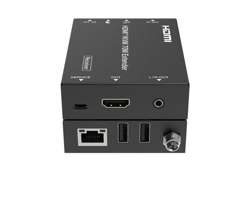 NÖRDIC KVM Förlängare HDMI 4K60Hz 70m CAT6