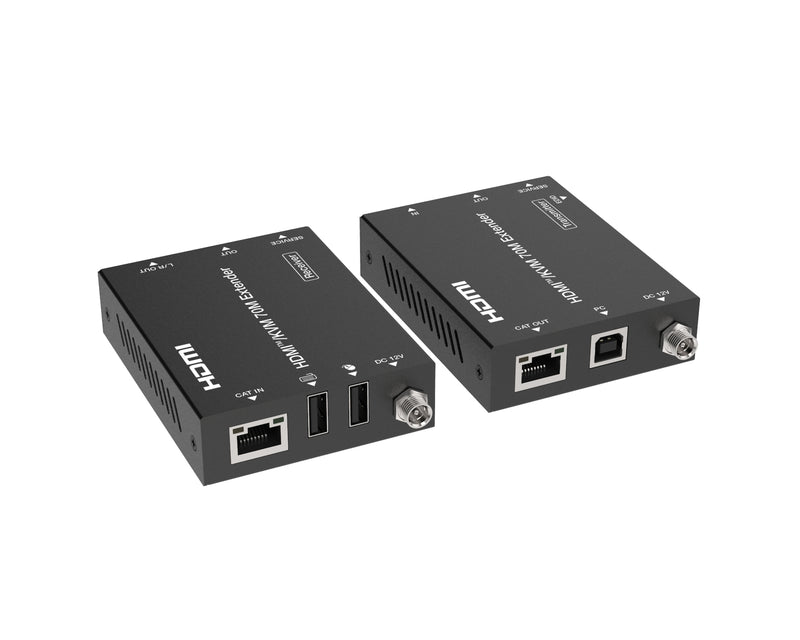 NÖRDIC KVM Förlängare HDMI 4K60Hz 70m CAT6