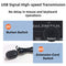 NÖRDIC KVM Switch 2 till 1 DisplayPort 1.2 4K 60Hz och 4x USB HDCP 2.2
