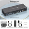 NÖRDIC KVM Switch 4 till 2 DP + HDMI 4K60Hz USB3.0