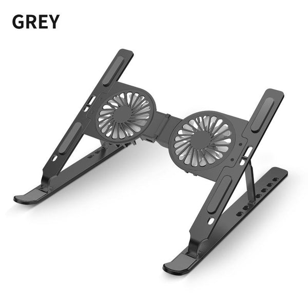 NÖRDIC Laptop Stand for Desk with Fan 9-15.6 Inch