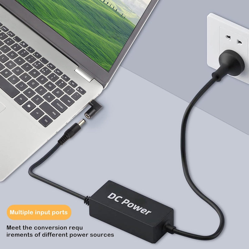 NÖRDIC Laptop adapter USB-C till DC 5.5x2.5mm 65W