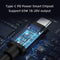 NÖRDIC Laptop Laddnings-kabel USB-C till DC5.5x2.5mm 65W PD 1.5m