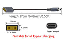 NÖRDIC Lenovo Square Yellow till USB-C adapter 17cm