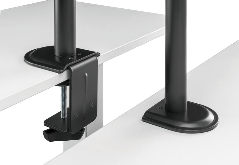 NÖRDIC Monitorarm och bärbar datorhållare monitor 17-32" 9kg bärbar 10-15,6" monitorfäste