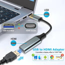 NÖRDIC USB3.0 till HDMI omvandlare 1080P 60Hz