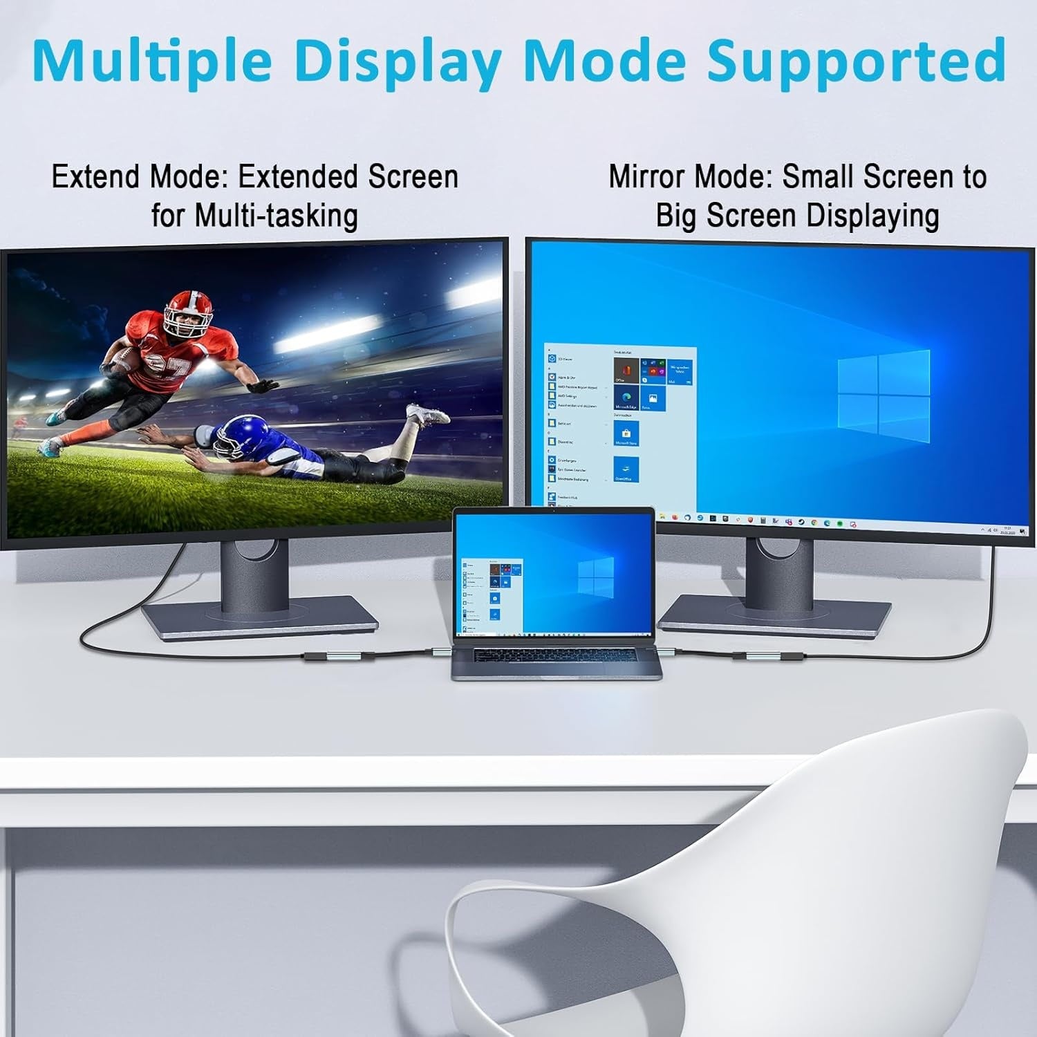 NÖRDIC USB3.0 till HDMI omvandlare 1080P 60Hz