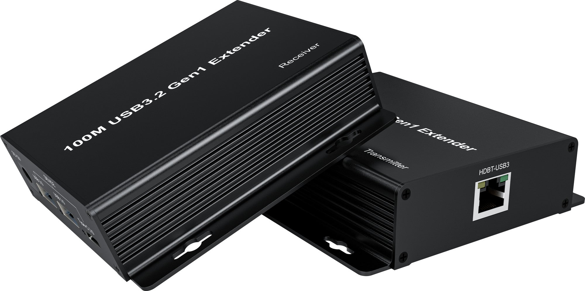 NÖRDIC USB 3.2 Förlängare 5Gbps 2xUSB-A + 2xUSB-C upp till 100m