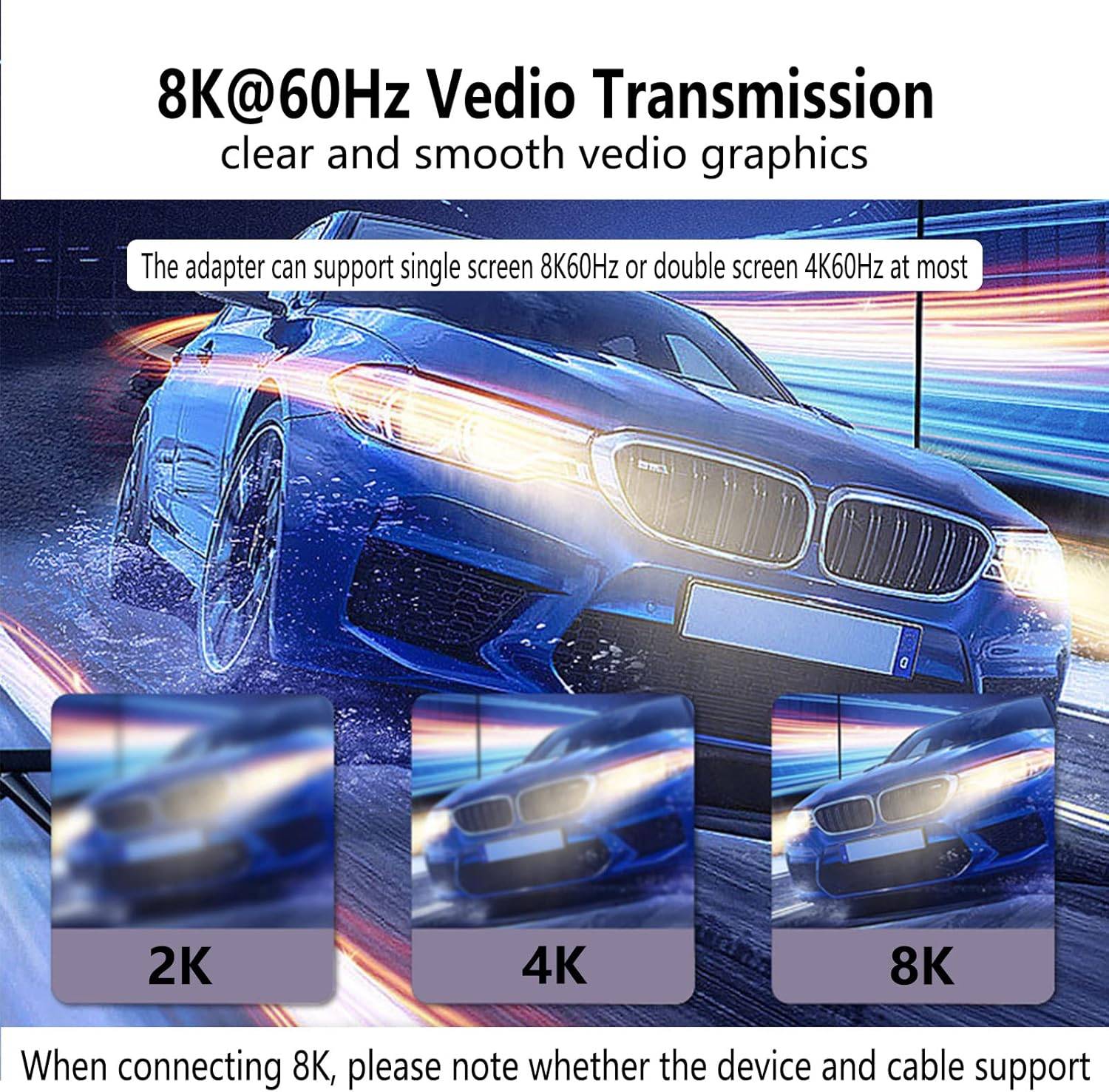 NÖRDIC USB4 vinklad adapter hane till hona 40G 8K60Hz PD100W