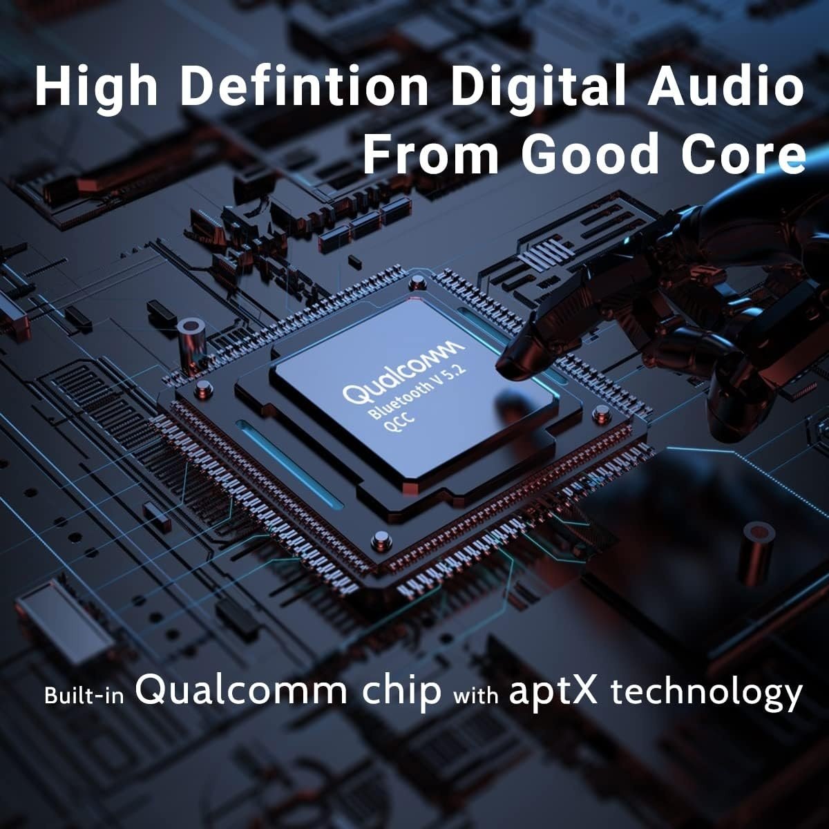 NÖRDIC USB-A Bluetooth 5.2 Qualcomm aptX adaptive  aptX LL aptX HD 24bit 96Khz ljud-adapter