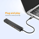 NÖRDIC USB-C 1 to 7 Docking Station 1xHDMI 4K60Hz 1xUSB-C PD 100W 3xUSB 10G 1xSD 1xMicroSD