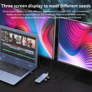 NÖRDIC USB-C 1 to 7 Docking Station 2xHDMI 1xDP 1xUSB-C PD 3xUSB