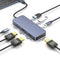 NÖRDIC USB-C 1 to 7 Docking Station 2xHDMI 1xDP 1xUSB-C PD 3xUSB