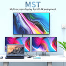 NÖRDIC USB-C 1 to 7 Docking Station 2xHDMI 1xDP 1xUSB-C PD 3xUSB