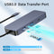 NÖRDIC USB-C 1 to 7 Docking Station 2xHDMI 1xDP 1xUSB-C PD 3xUSB